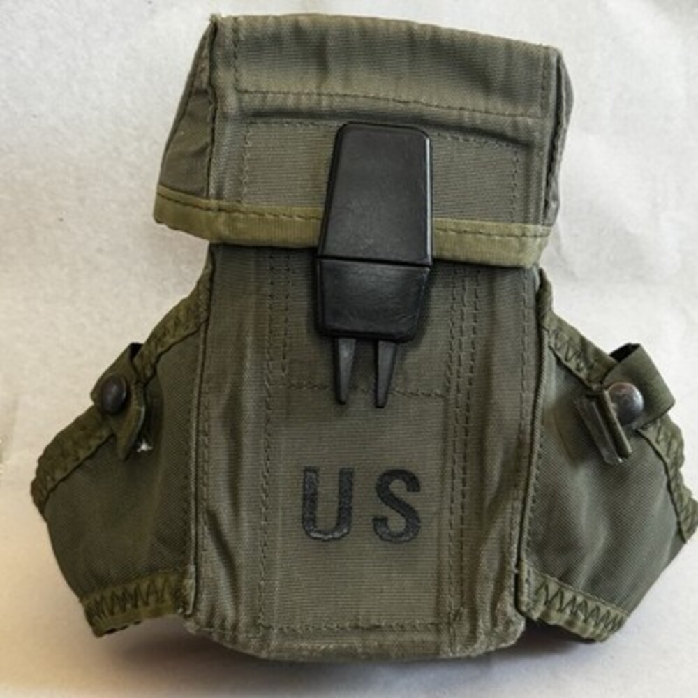 USGI LC-1 ALICE Triple Magazine Pouch - OD Green - 30 Round M16/AR15